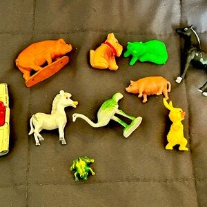Mixed Lot of (12) Mixed Lot Animals & Birds VINTAGE